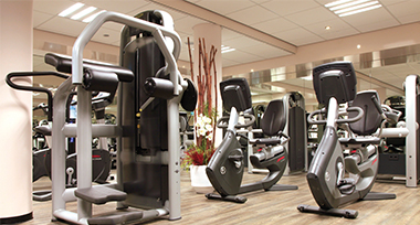 Fitnessruimte van Fletcher Wellness-Hotel Kamperduinen