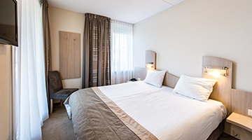 Hotelkamer van Fletcher Wellness-Hotel Kamperduinen