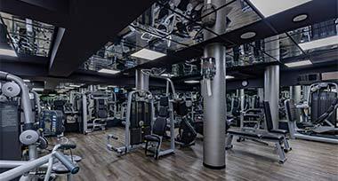 Fitnessruimte van Fletcher Wellness-Hotel Kamperduinen